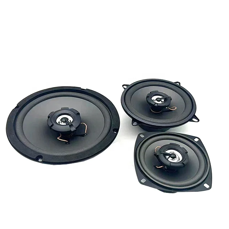 Wholesale 2-Way Auto Stereo Speakers New Model 1pcs 4/5/6 Inch for choose Coaxial Iron Speakers with Big Sound Best 12V Car Horn