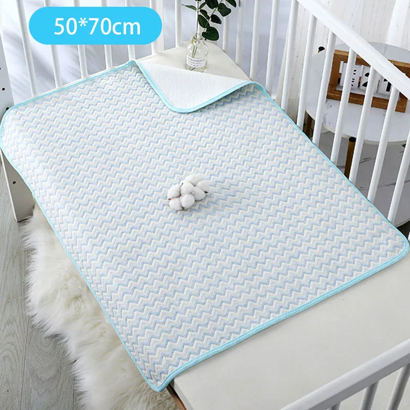 1PC Waterproof Baby Infant Diaper Nappy Urine Mat Kid Simple Bedding Changing Cover Pad Sheet Protector 50*70cm