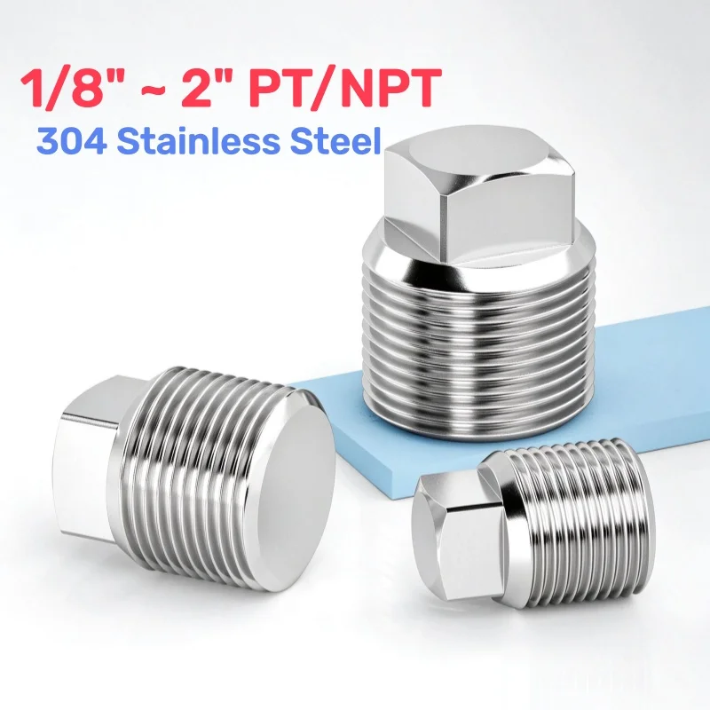 304 Stainless Steel 1/8