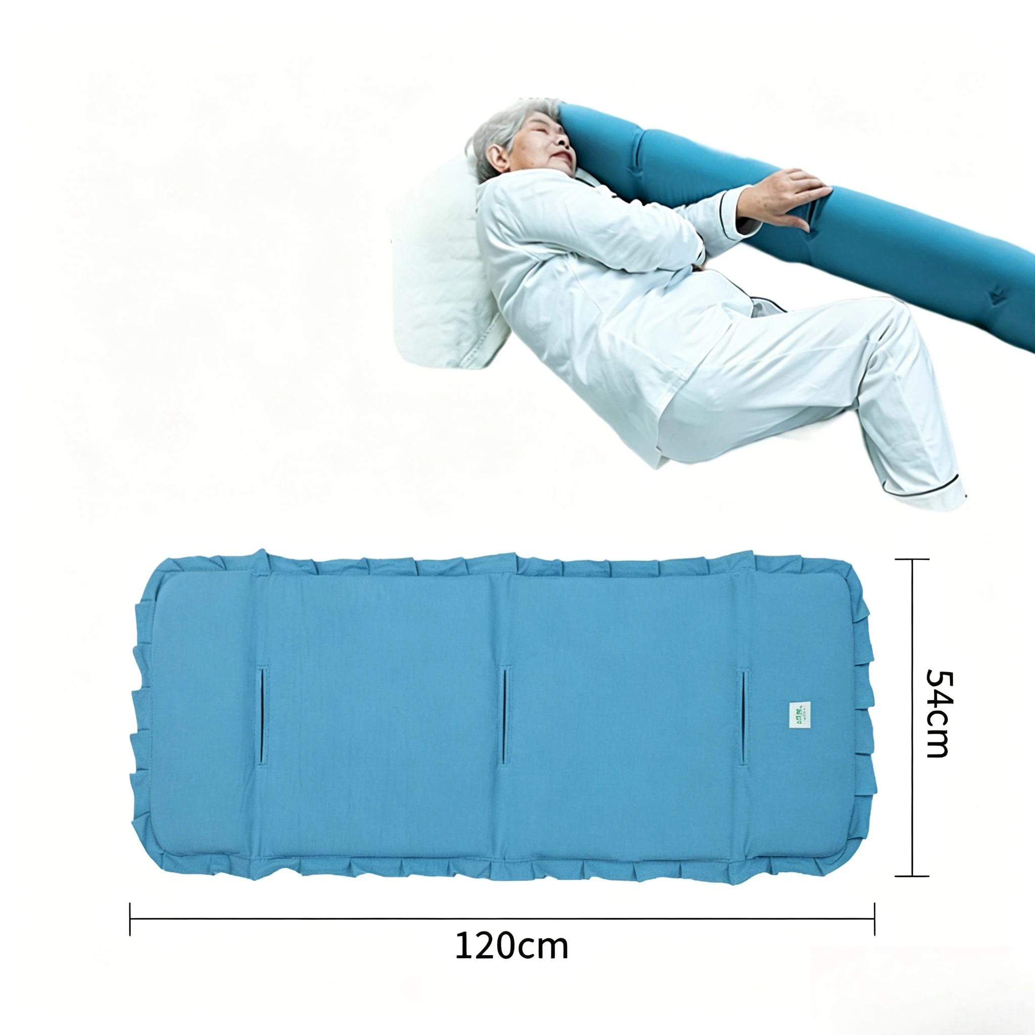 Bed Rail Bumper Cover 2cm Thick Sponge Antibacterial Cotton Bedside Guard Protector Nursing Home Care Bed Anti-collision Sleeve