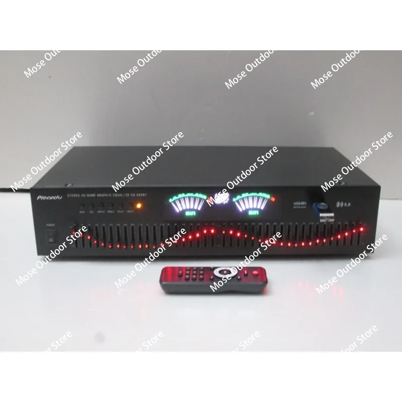 High, Medium, and Low Frequency High Fidelity Home Equalizer Tuner