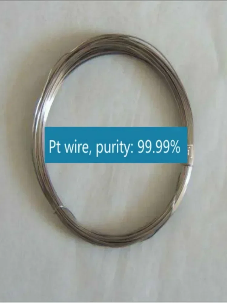 Platinum Wire, Platinum Wire Electrode, Electrophoresis Cell Electrode Anode Platinum Wire, Purity 99.99%.