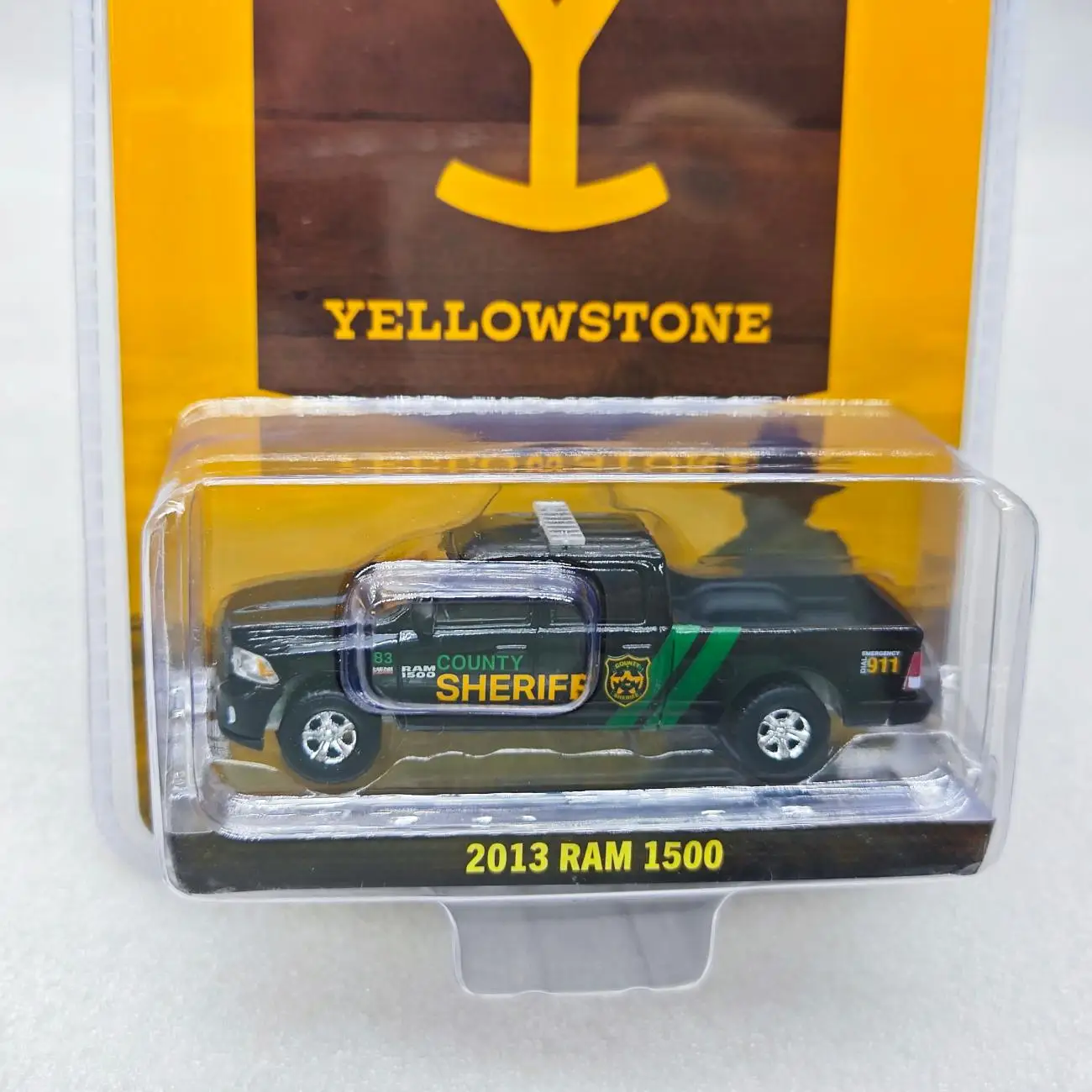 Greenlight 1:64 Yellowstone 2013 Ram Alloy car model high detail children's collector's gift decoration ornament gift
