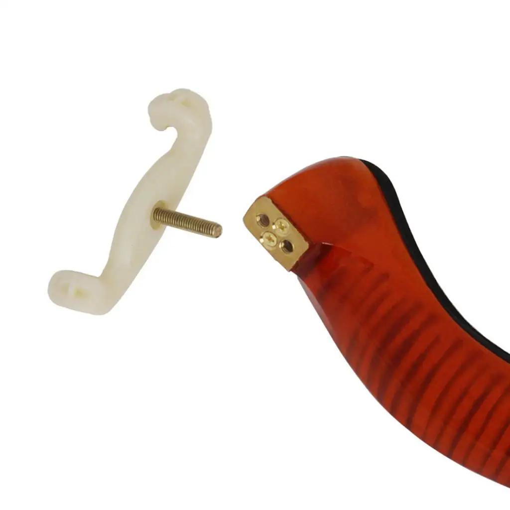 Multifunction Wooden Violin Shoulder Rest with Decompression Design for 4 by 4 3 by 4 Violin Performance