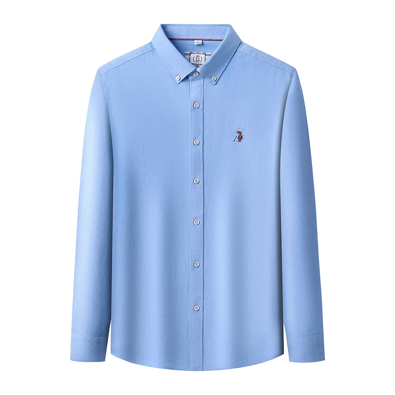 

2025 New Style Men's Autumn High-quality Fashion Casual Business Shirt for Young and Middle-aged People with Stripes