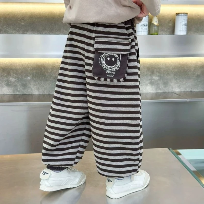 

【2025 New】Kids' A-class Striped Autumn Sportswear Joggers Boys Girls Toddler Casual Pants