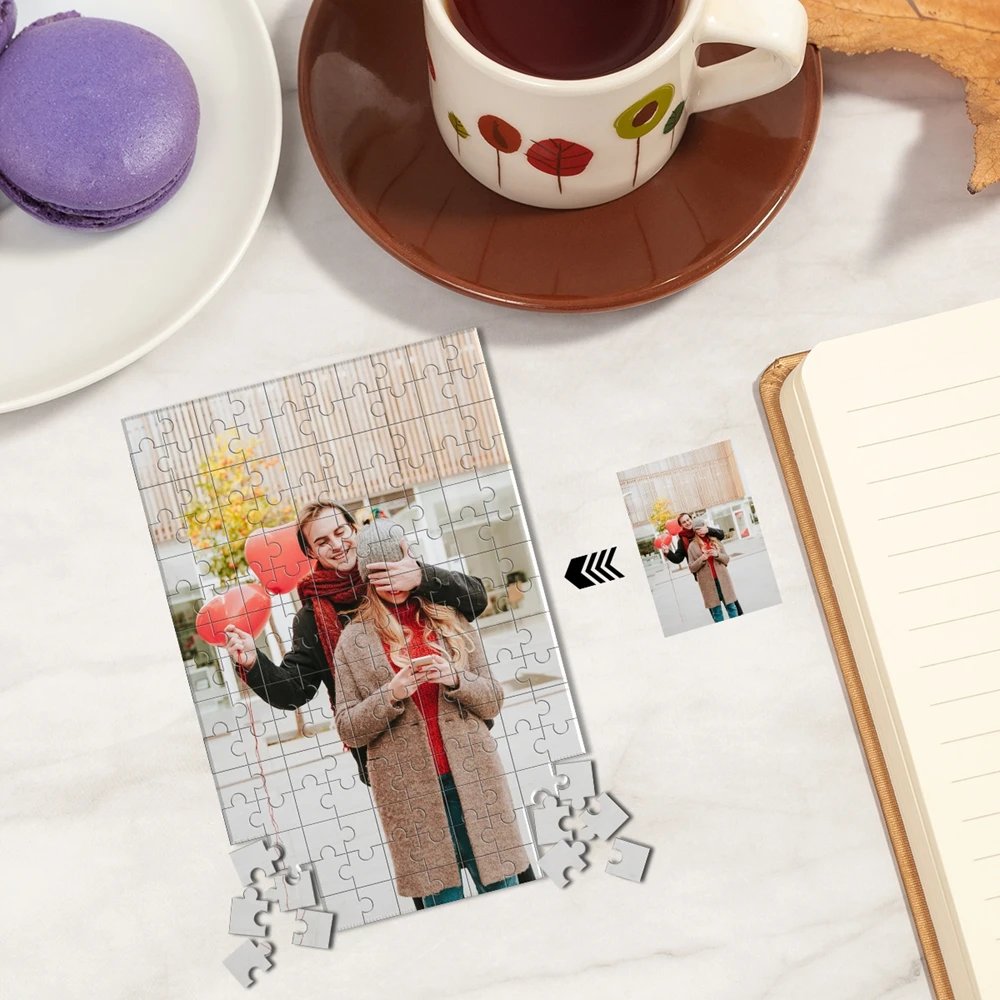 150/300/500pcs Excellent Couple Personalized Photo Personalised Decompression Puzzles For Family Decor Family Gift