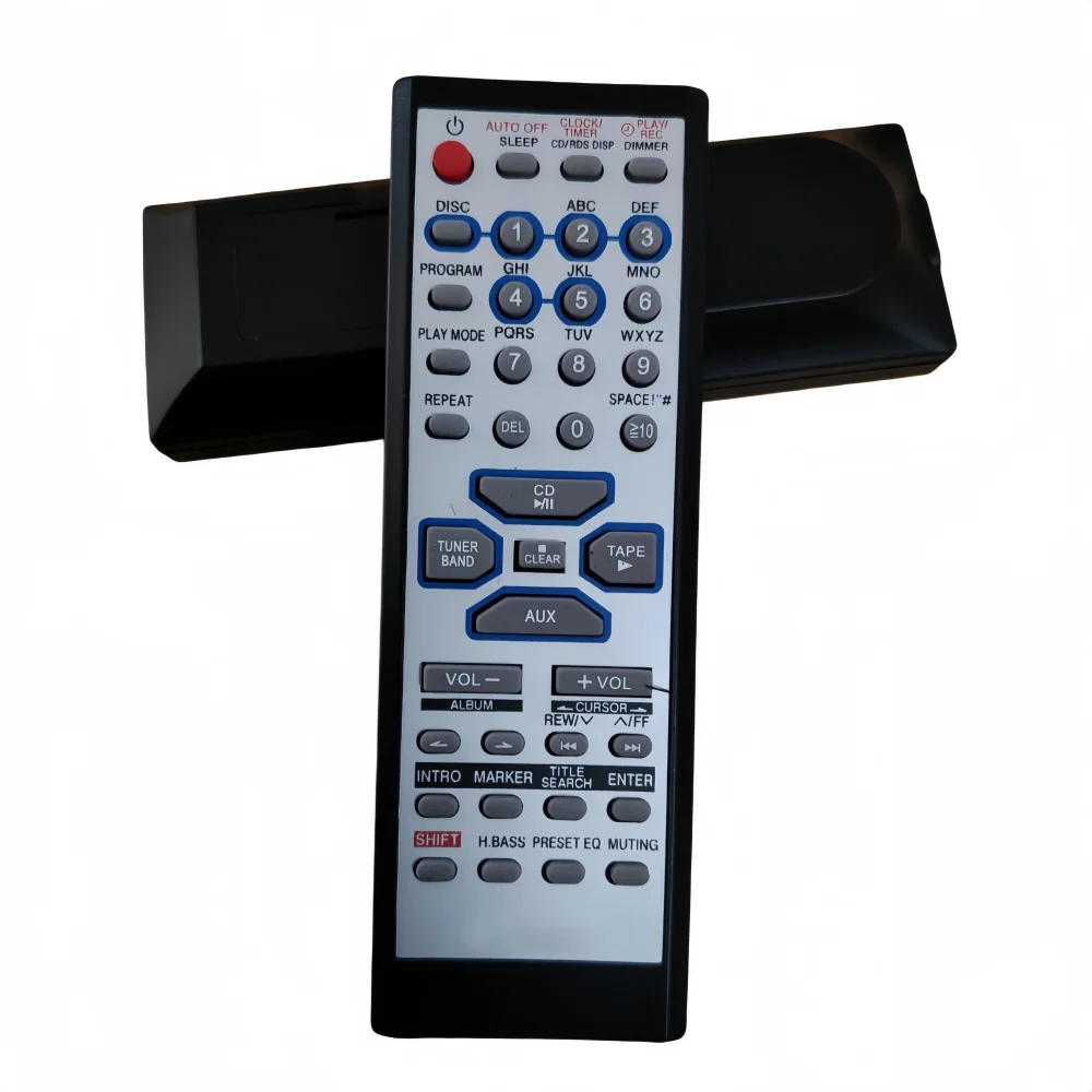 Control Remoto N2QAGB000017 para Sistema Estéreo Mini de CD Panasonic SC-AK200 SA-AK200 SC-AK500 SA-AK500 N2QAGB000013 N2QAGB000015