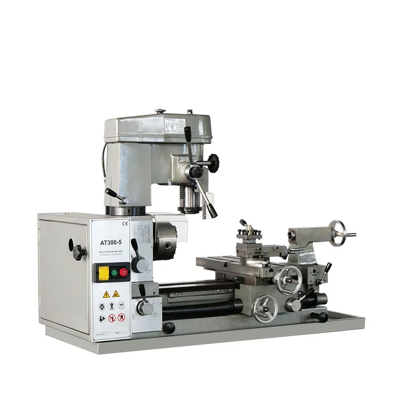 Multifunctional lathe bench drill small metal lathe turning drilling and milling machine