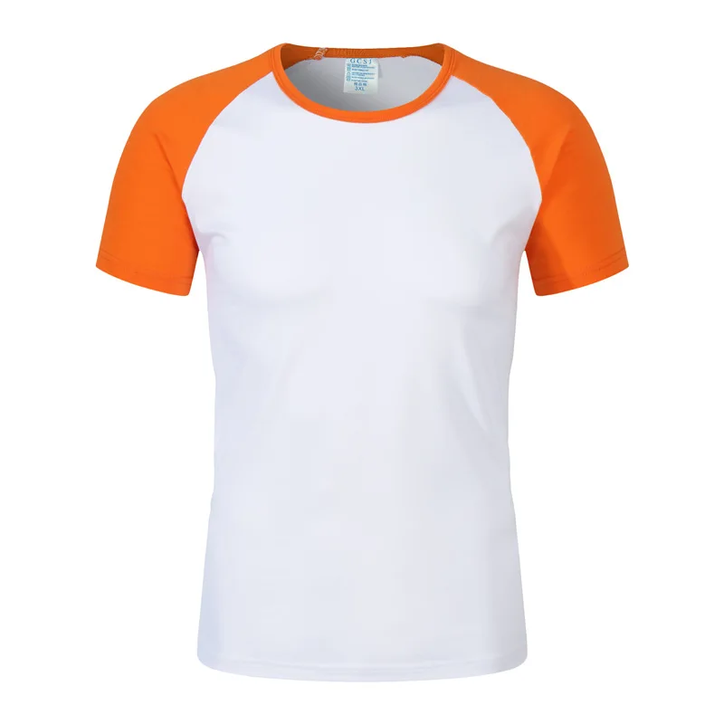 Raglan Modal Polyester Sublimation White Blank Shirts for Adult Kids Summer Casual Short Sleeve T-Shirts Family Matching Outfits