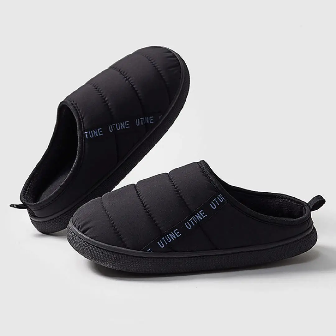 2024 Xiaomi Down Cloth Warm Cotton Slippers Men's Indoor Home Antiskid Shoes Winter Women Couple XiaoMi Youpin Store