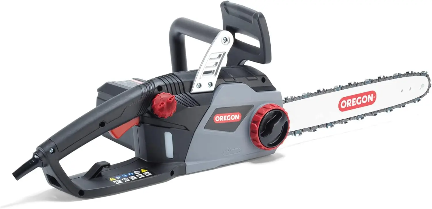

CS1400 Electric Chainsaw 15 Amp Powerful Corded Saw 16-Inch Guide Bar ControlCut Low Kickback Silent Oiler Keyless Maintenance