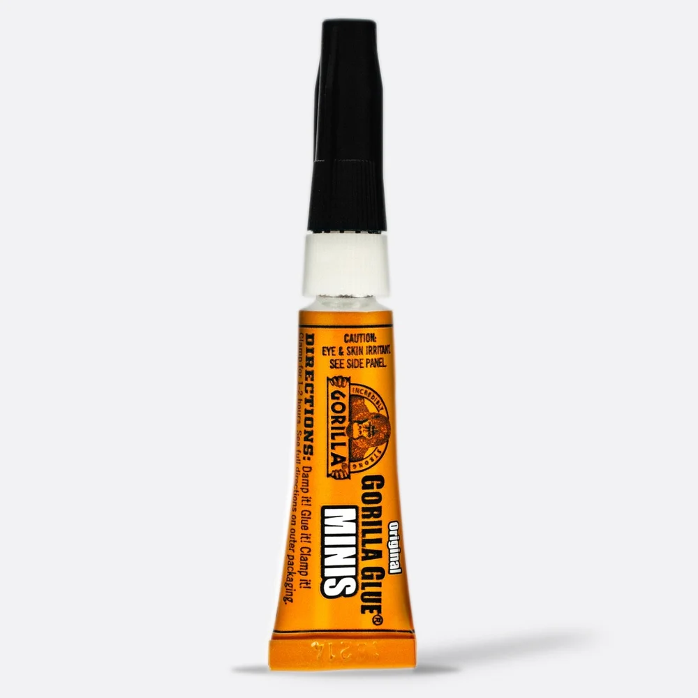 オリジナルブラウンポリウレタン接着剤 4 パック 3 グラムミニチューブ防水強力なクラフト接着剤耐熱木材金属石