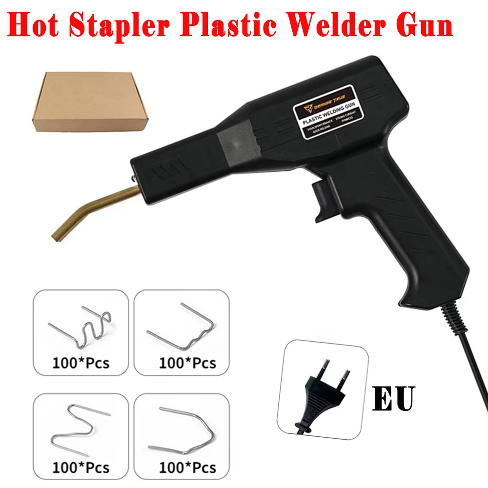 

Горячий степлер, сварочный аппарат для пластика, комплект для ремонта бампера, паяльник для ремонта пластика, ремонт автомобильного бампера, сварочный пистолет