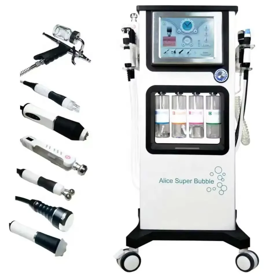 7 In 1 Hydra Cleaning Facial Skin Rejuvenation Remove Blackhead Water Jet Aqua Face Hydro Dermabrasion Skin Care Beauty Machine