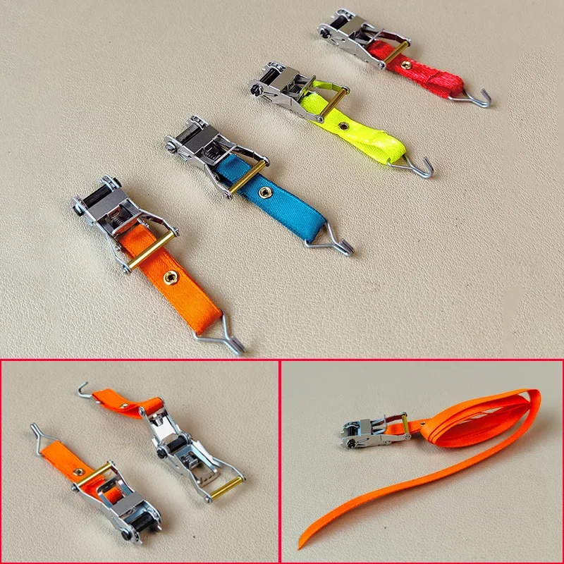 1pcs Simulation Tensioner Roof Straps Mood Piece Decoration for 1/10 RC Crawler Car TRX4 Defender Axial SCX10 RC4WD D90 Tamiya