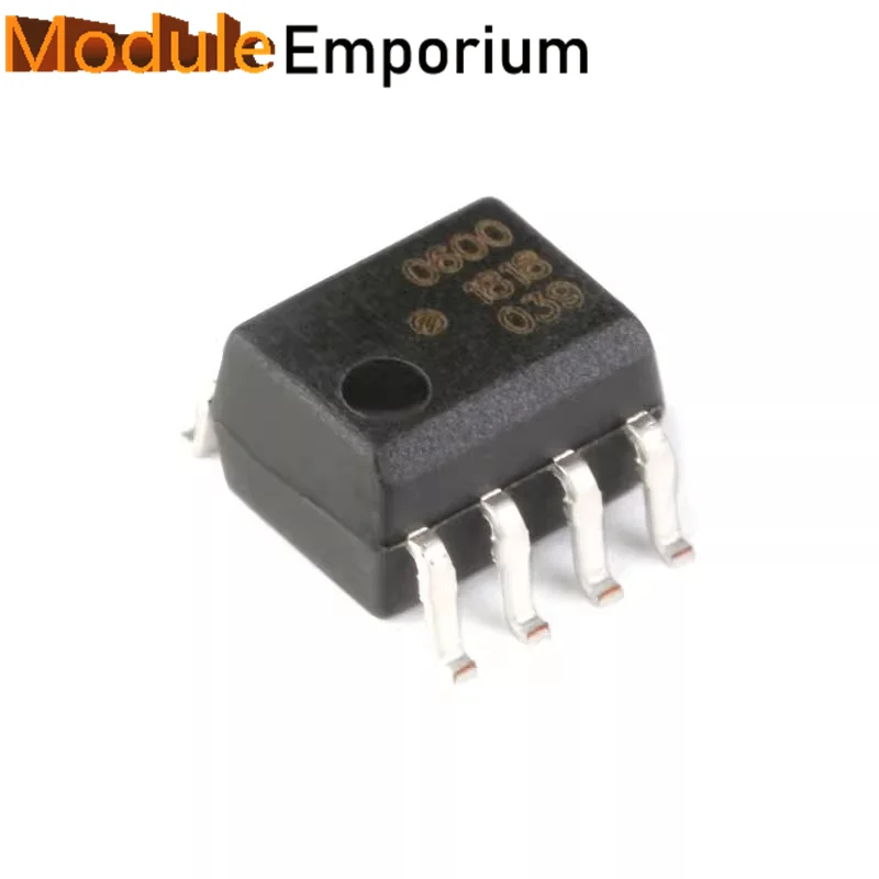 10 ชิ้น FLYCHIP HCPL-0600-500E SOP-8 CMR สูง ออปโตคัปเปอร์ความเร็วสูง รองรับ TTL ชิ้นส่วนอิเล็กทรอนิกส์