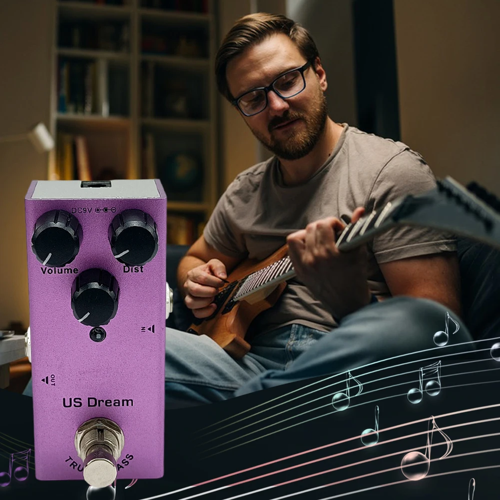 Mini Single Type E-Gitarrenpedal für E-Gitarren Overdrive/Distortion/Chorus/COMPRESSOR/US Dream/Delay-Pedal