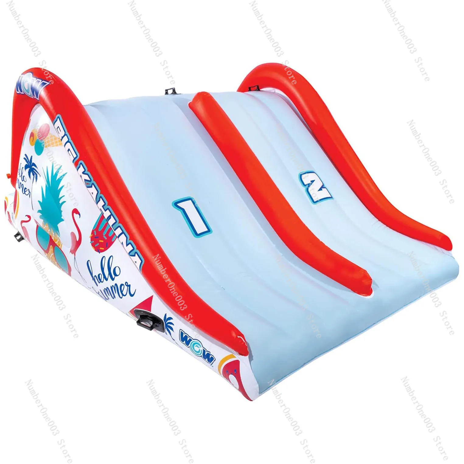 Inflatable Water Play Facilities Children's Inflatable Slide Pool Water Play Double Slide Outdoor Swimming Pool Slide