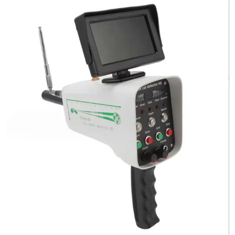 A8 Handheld LCD Metal Detector Outdoor Remote Positioning for Gold Silver Copper Detection