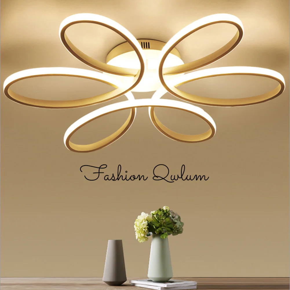 

Modern LED Flower Ceiling Light Nordic Indoor Lighting 12W Flush Mount Ceiling Lamp for Bedroom Living Room Aisle Corridor Light