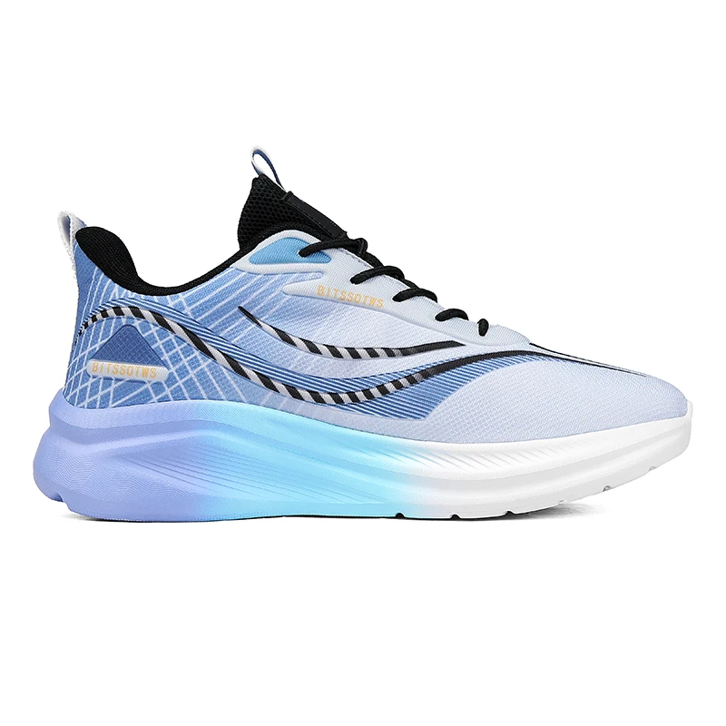 Maratona almofada de ar dos homens esportes tênis respirável leve feminino confortável atlético antiderrapante placa carbono tênis