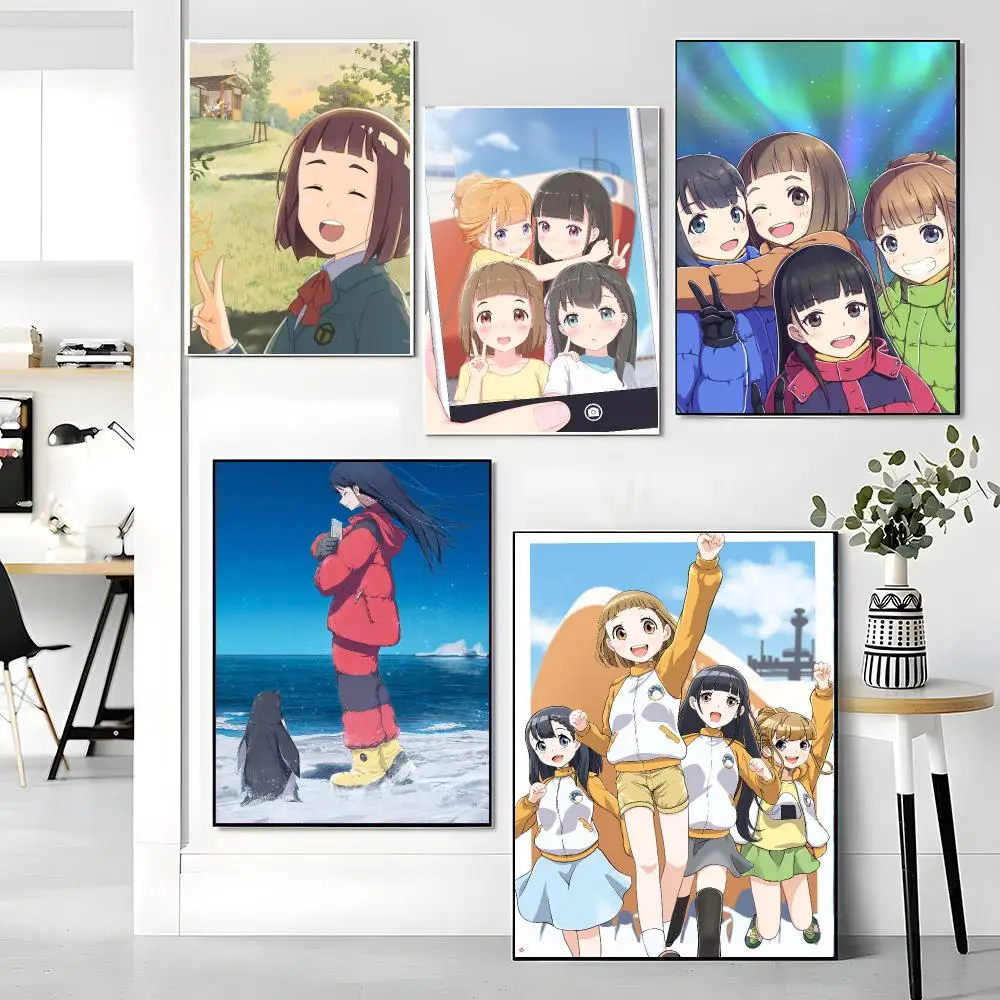 anime A-A Place Further Than the-E Painting Calligraphy Artwork for Living Room Bedroom Office Home Decor