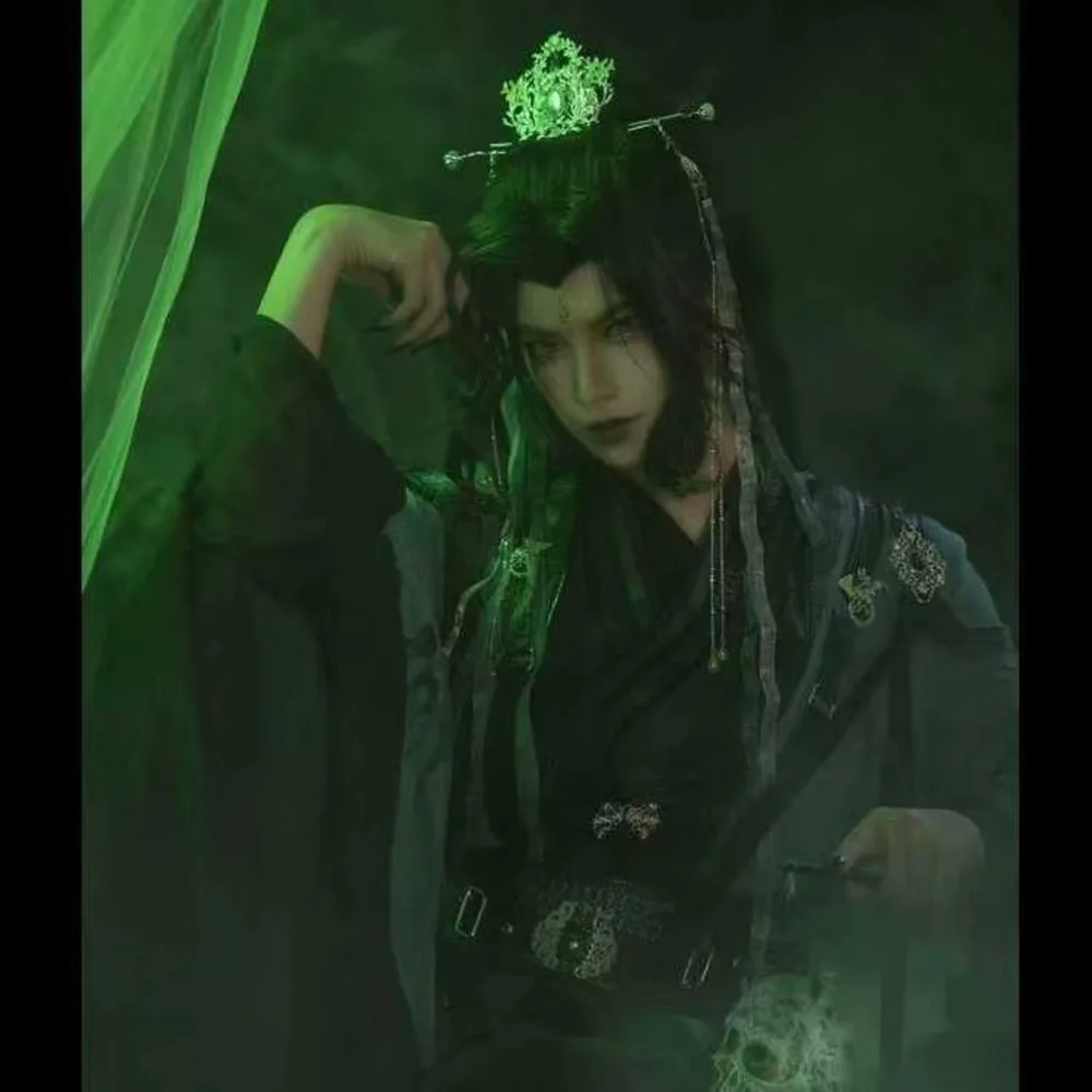 

Официальное благословение китайского ТВ Heaven Xie Lian Hua Cheng Косплей Костюм QiRong Qi Rong Qing D Ye You Cos Платье Hanfu Полный комплект