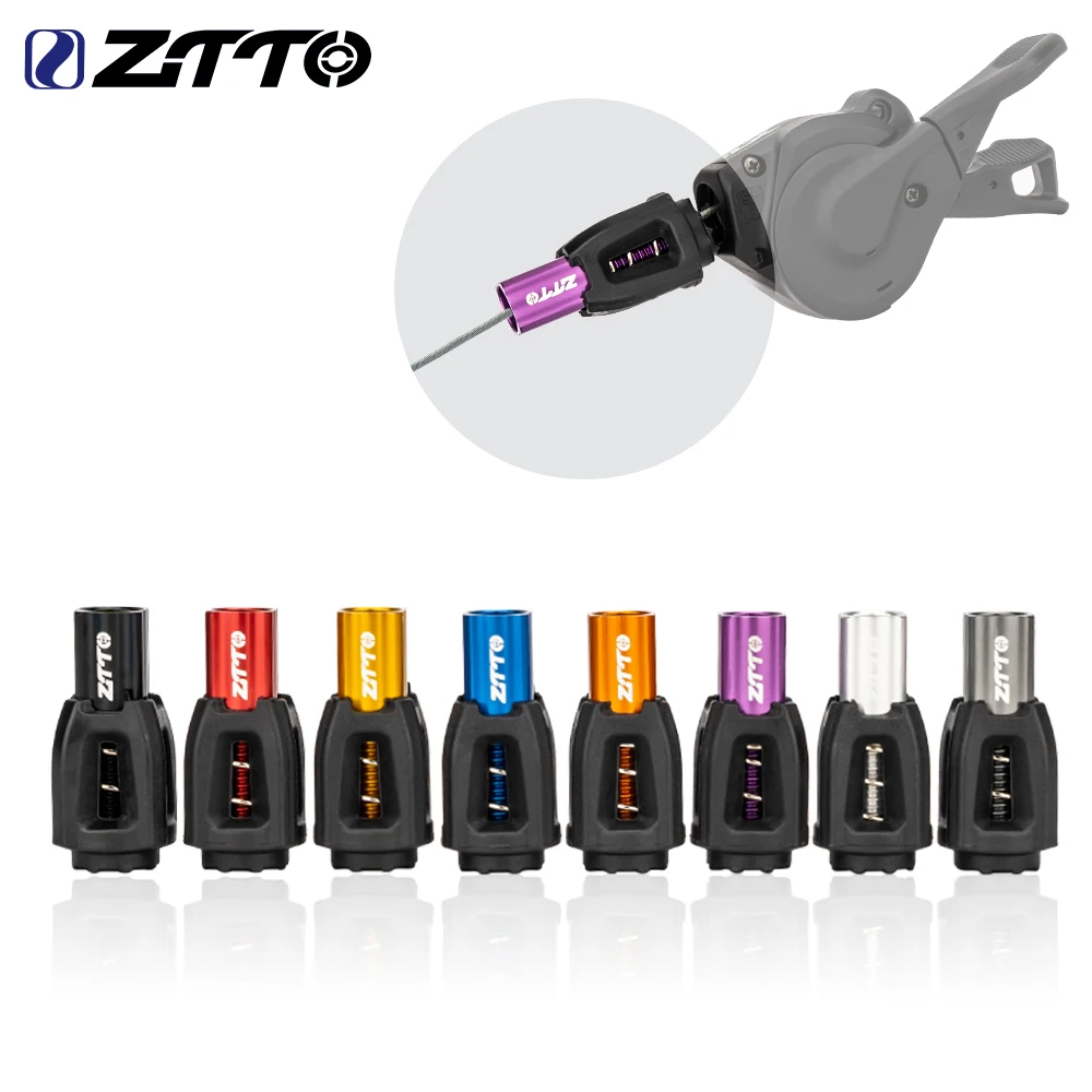 ZTTO Micro Adjust Bolt Bicycle Shifter Cable Adjuster Screw Transmission Shifting Remote Lever Adjust Nut M5 Wire Brake CNC Core