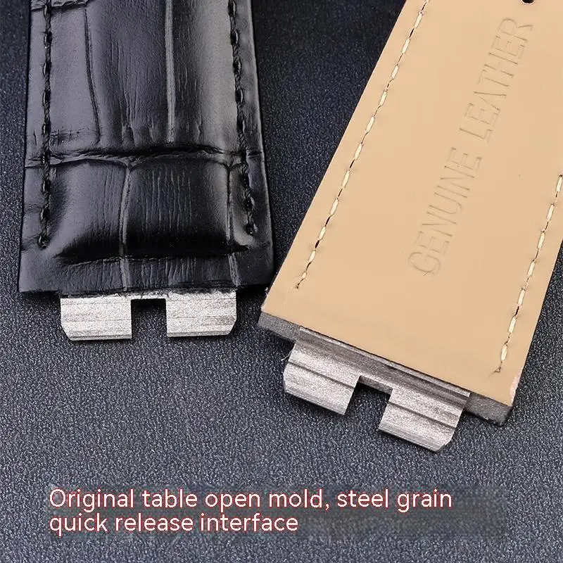 Bigbigbang-男性用防水時計ストラップ,ヘイミテーションストラップ,クイックリリース,27mm