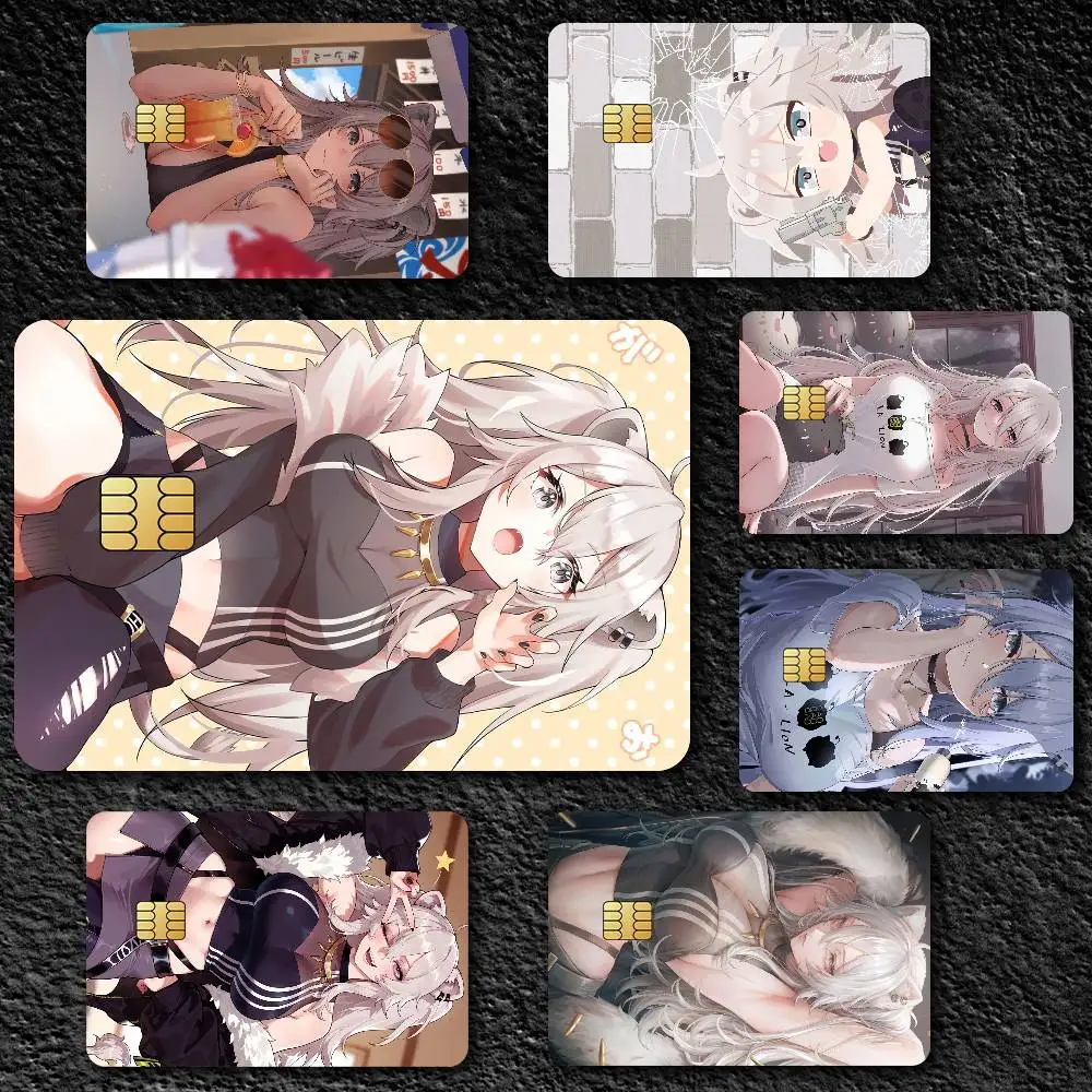 Cute S-Shishiro Botan Credit Card Skin Stickers for Bank Card Bus Metro Card Sticker Waterproof Gift