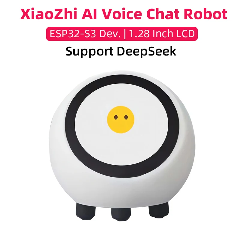 

DeepSeek XiaoZhi AI Голосовой робот для чата ESP32-S3 N16R8 Макетная плата WiFi BT Антенна 1,28-дюймовый дисплей Погодные часы