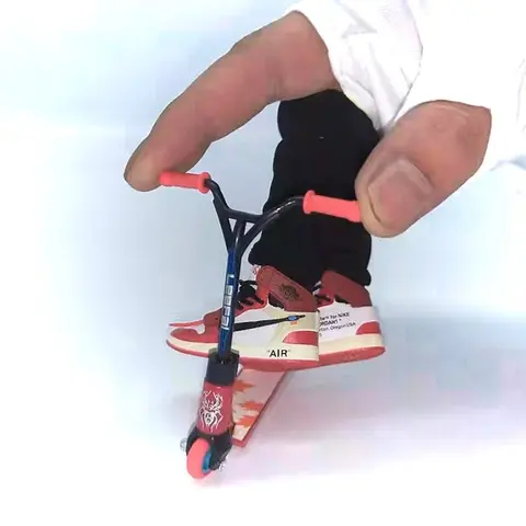 미니 손가락 스쿠터 두 바퀴 스쿠터 어린이 교육 장난감 손가락 스쿠터 자전거 지판 스케이트 보드 미니 손가락 스쿠터