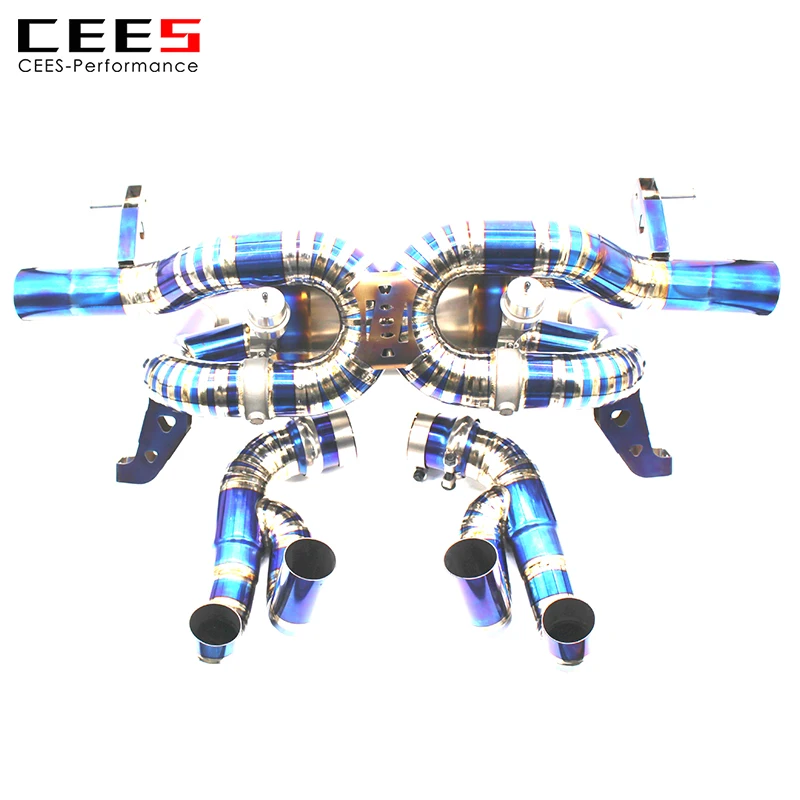 

CEES For Lamborghini Gallardo 5.2 LP560 Upgrade Titanium Alloy Exhaust System CatbackPipe Valve Control Downpipe