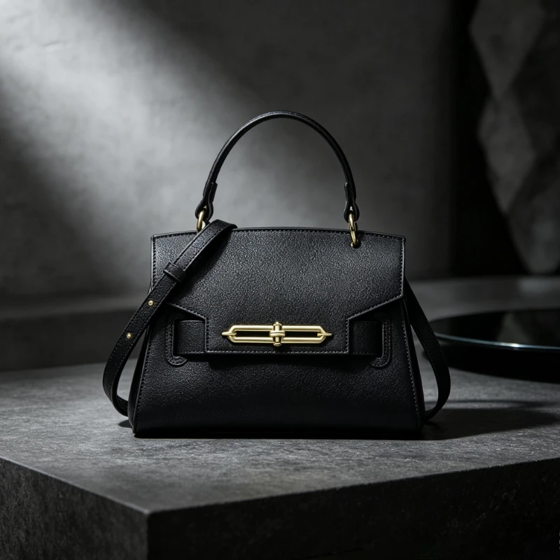 High-End Leather Handbag For Women Designer Crossbody Shoulder Bag Elegant Tote Purse Luxury Ladies