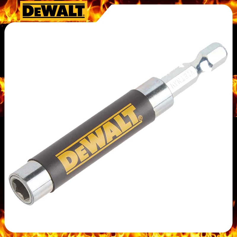 Dewalt dw2054 hex haste 6.35mm guia de unidade magnética compacta broca elétrica haste extensão manga acessórios da ferramenta elétrica