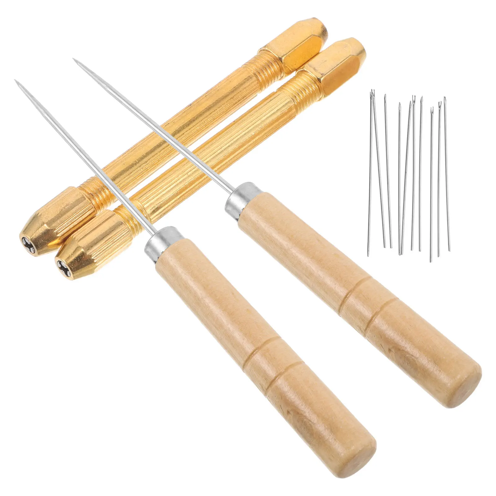 ชุดอุปกรณ์ปลูกผม 1 ชุด ด้ามจับทองแดงทนทาน พร้อมเข็มเปลี่ยนได้ จับถนัดมือ ดีไซน์แบบเข็มเจาะ