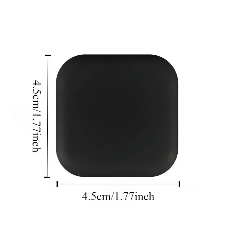 3/5PCS Silicone Door Stopper Door Stops Handle Home Decoration Accessorie Mute Anti-Shock Square Wall Protector Pad