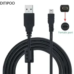 Camera USB Data Cable For Nikon D7200 D3200 D5500 D5100 D5200 D7100 P7100 Mini 8Pin Data Cable Camera Accessories