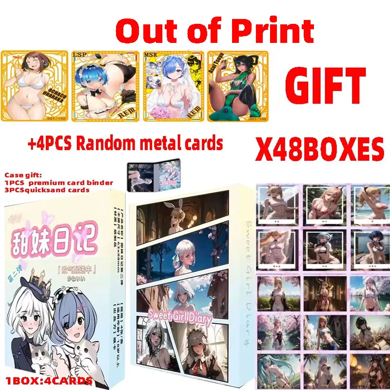 

Out of Print 48boxes Goddess Story Cards Shunka "Sweet Girl Diary" Part 2 Waifu Booster Box Tcg Toys And Hobbies Gift