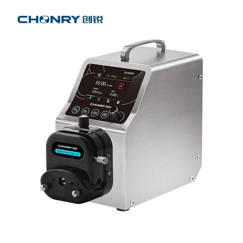 CHONRY OI302P Ntelligent Peristaltic Pump Max flow 2280mL/Min Lab Liquid Filling Machine