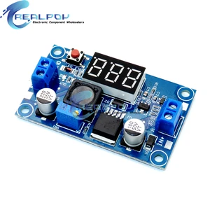 LM2596 DC DC düşürücü konvertör voltaj regülatörü LED Ekran voltmetre, güç kaynağı, ayarlanabilir, Buck, Adaptör, 4.0-40 ila 1.3-37V Baskının 6 büyük satış asansörü - №3
