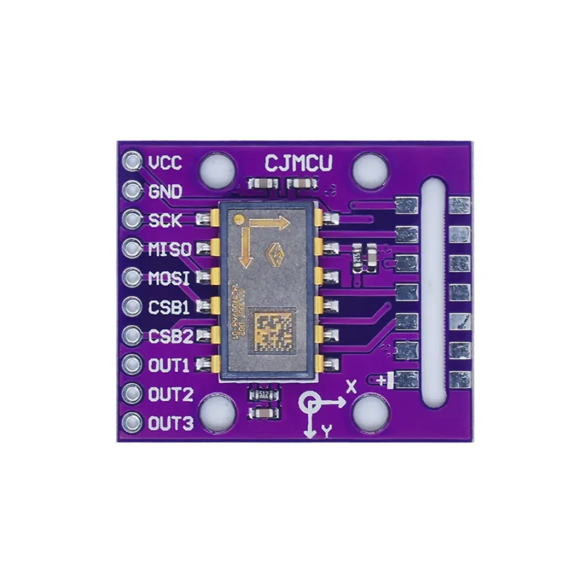 TYPE-A High Accuracy Dual Tilt Sensor 90 Degree Angle 1G Range for Arduino