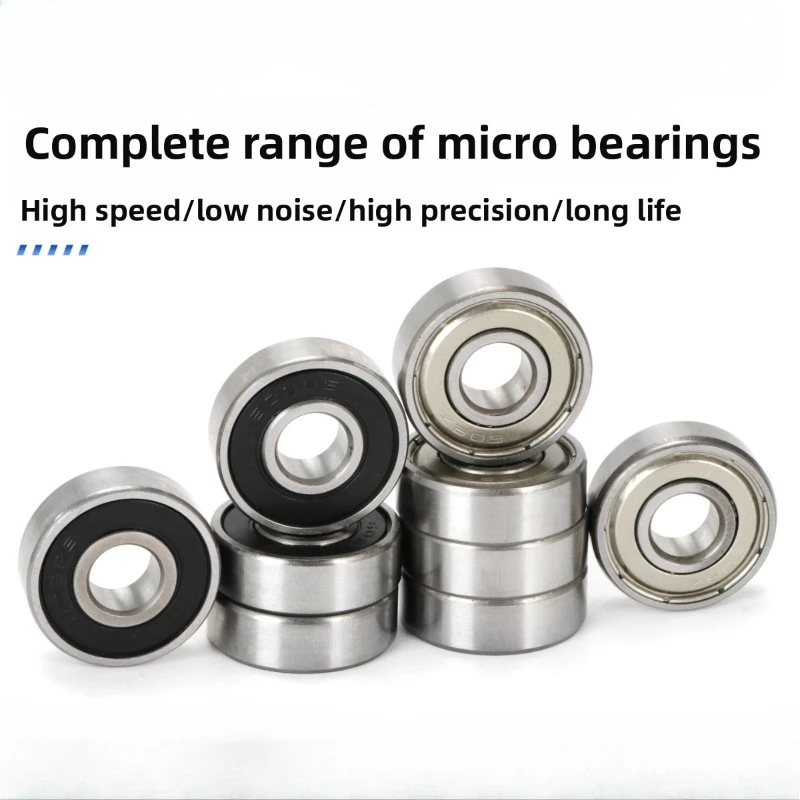 10Pcs 608RS Bearing ABEC-5 Skateboard Scooter 8x22x7 mm Miniature Ball Bearings 608 2RS