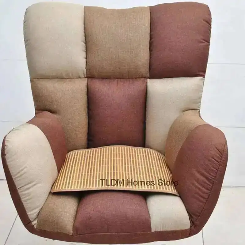 Comfortable Chair Household Furniture Computer Modern Office Simple Lifting Rotatable Cloth Chairs Lazy Small Study Office Chair