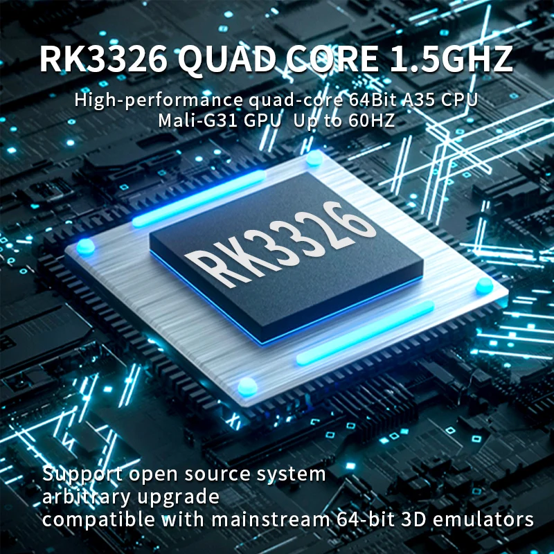 POWKIDDY 컬러 레트로 핸드헬드 게임 콘솔, 3.5 인치 4:3 IPS 스크린, RK3326 게임보이 PS1, 저렴한 크리스마스 어린이 선물, RGB20S, 신제품