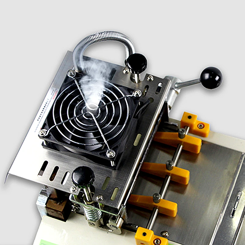 Automatic Cloth Tape Cutting Machine LCD Screen Hot and Cold Knife Tube Zipper Heat Shrink Cutter