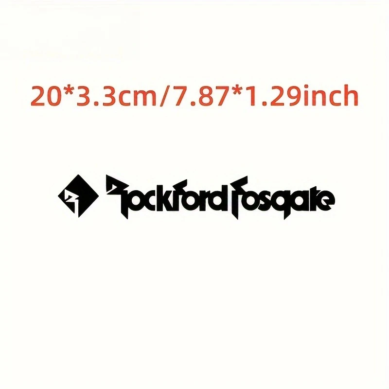 1PC Audio Music Theme Car Sticker Waterproof Vinyl Decal for Vehicle Body Window Bumper Decor