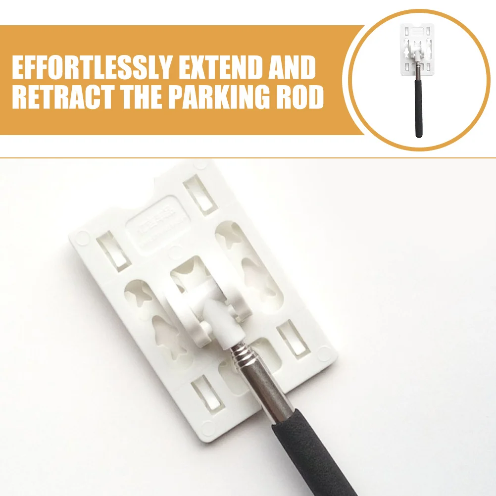 2Pcs Automotive Card Toll Holder Stick Ergonomic Design Secure Parking Payment Holder for Car Garage Easy Use Payment Card