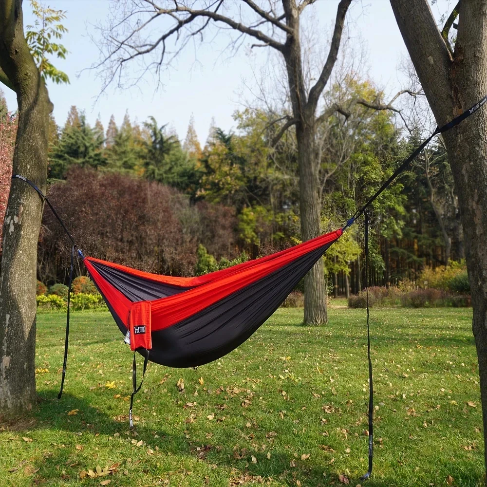 Outdoor hammock anti-rollover portable storage net bed indoor home swing dormitory hanging chair dormitory college students